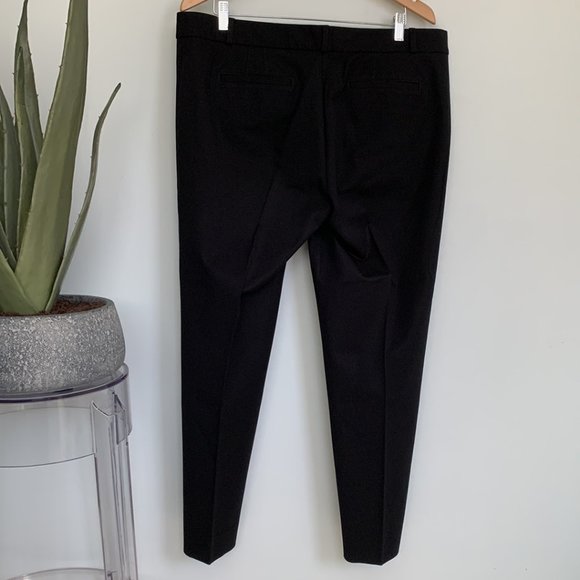 Banana Republic Sloan Slim Ankle Fit Pant black size 16 - Picture 10 of 13